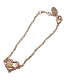 Vivienne Westwood（ヴィヴィアンウエストウッド）の古着「PETRA BRACELET VIVIENNE」｜ピンク