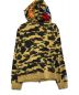 A BATHING APE (アベイシングエイプ) カモフラシャークフルジップパーカー カーキ サイズ:S：14000円