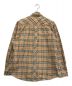 BURBERRY LONDON (バーバリーロンドン) TBロゴチェックシャツ ブラウン サイズ:L：25000円