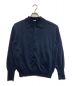 A.PRESSE（アプレッセ）の古着「Cotton Knit Polo Collar Cardigan」｜ネイビー