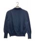 A.PRESSE (アプレッセ) Cotton Knit Polo Collar Cardigan ネイビー サイズ:2：22000円