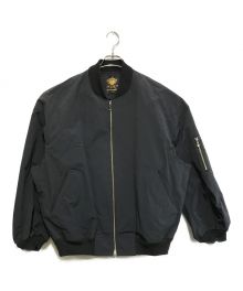 MAISON SPECIAL（メゾンスペシャル）の古着「【LIMITED EDITION】Prime-Over MA-1 Bomber Jacket」｜ブラック