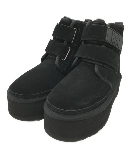 UGG（アグ）UGG (アグ) W NEUMEL PLATFORM ブラック サイズ:US6 未使用品の古着・服飾アイテム