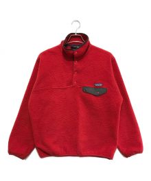 Patagonia SYNCHILLA（パタゴニア シンチラ）の古着「古着M's Synchilla Snap-T Fleece Pullover」｜レッド