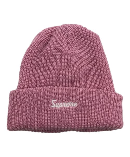 SUPREME（シュプリーム）Supreme (シュプリーム) 24AW Loose Gauge Beanie ピンクの古着・服飾アイテム