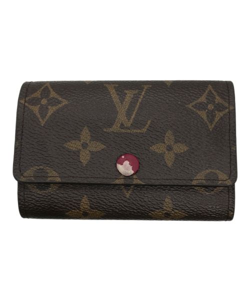 LOUIS VUITTON（ルイ ヴィトン）LOUIS VUITTON (ルイ ヴィトン) モノグラム ミュルティクレ6 ブラウンの古着・服飾アイテム