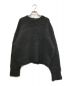 MAISON SPECIAL（メゾンスペシャル）の古着「Shaggy Short Knit Pullover」｜ブラック