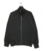 BREATHブレス）の古着「23AW DRIVERS KNIT JACKET」｜ブラック