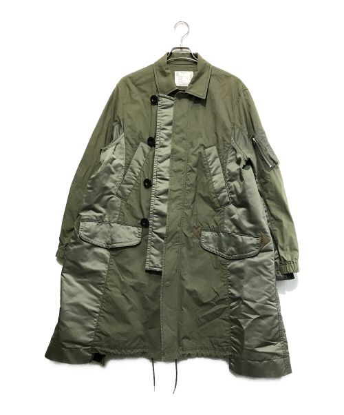 sacai（サカイ）sacai (サカイ) 21AW Military Coat カーキ サイズ:2の古着・服飾アイテム