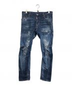 DSQUARED2ディースクエアード）の古着「Tidy biker jean」｜ブルー