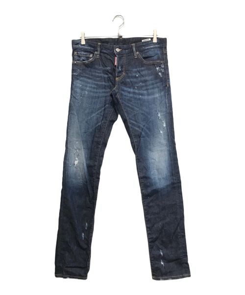 DSQUARED2（ディースクエアード）DSQUARED2 (ディースクエアード) Slim jean インディゴ サイズ:48の古着・服飾アイテム