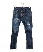 DSQUARED2ディースクエアード）の古着「Tidy biker jean」｜インディゴ