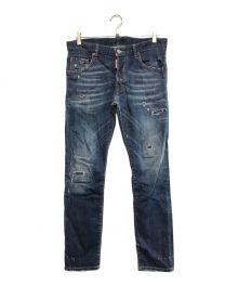 DSQUARED2（ディースクエアード）の古着「Sketer jean」｜ブルー