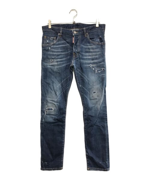 DSQUARED2（ディースクエアード）DSQUARED2 (ディースクエアード) Sketer jean ブルー サイズ:48の古着・服飾アイテム