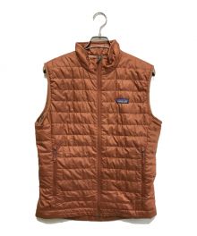 Patagonia（パタゴニア）の古着「22AW Men's Nano Puff Vest」｜オレンジ