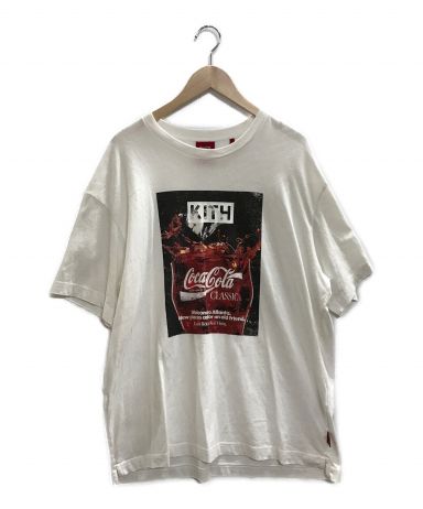 新品 KITH × COCA-COLA キス クラシックボックスロゴ TシャツTシャツ/カットソー(半袖/袖なし)