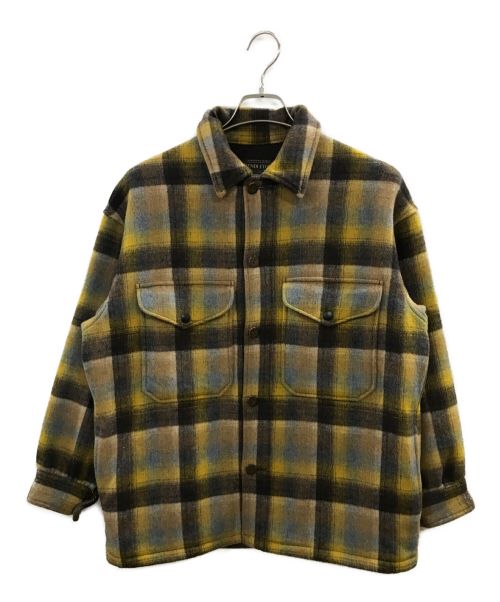 PENDLETON（ペンドルトン）PENDLETON (ペンドルトン) CPO シャツジャケット イエロー サイズ:Mの古着・服飾アイテム