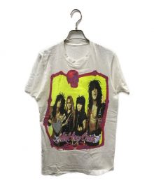 バンドTシャツ（バンドTシャツ）の古着「[古着]80's MOTLEY CRUE Tシャツ」｜ホワイト