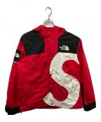 THE NORTH FACE×SUPREMEザ ノース フェイス×シュプリーム）の古着「S Logo Mountain Jacket」｜レッド