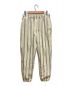 KITH（キス）の古着「Pinstripe Williams I Sweatpant」｜アイボリー