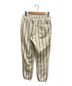 KITH (キス) Pinstripe Williams I Sweatpant アイボリー サイズ:XS：5800円