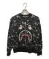 A BATHING APE（ア ベイシング エイプ）の古着「Digital Camo Shark Crewneck」｜グレー