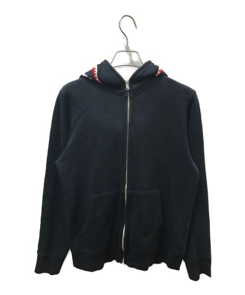 A BATHING APE（アベイシングエイプ）A BATHING APE (ア ベイシング エイプ) Shark Full Zip Hoody ブラック サイズ:Ｍの古着・服飾アイテム