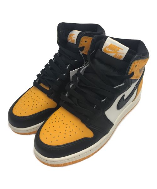 NIKE（ナイキ）NIKE (ナイキ) Air Jordan 1 Retro High OG イエロー×ブラック サイズ:UK3.5の古着・服飾アイテム