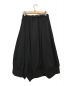 REGULATION Yohji Yamamoto (レギュレーションヨウジヤマモト) POLYESTER TWILL JERSEY SKIRT ブラック サイズ:2：26000円