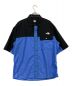 THE NORTH FACE（ザ ノース フェイス）の古着「S/S Nuptse Shirt」｜ブラック×ブルー