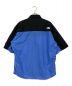 THE NORTH FACE (ザ ノース フェイス) S/S Nuptse Shirt ブラック×ブルー サイズ:ＸＬ：9800円