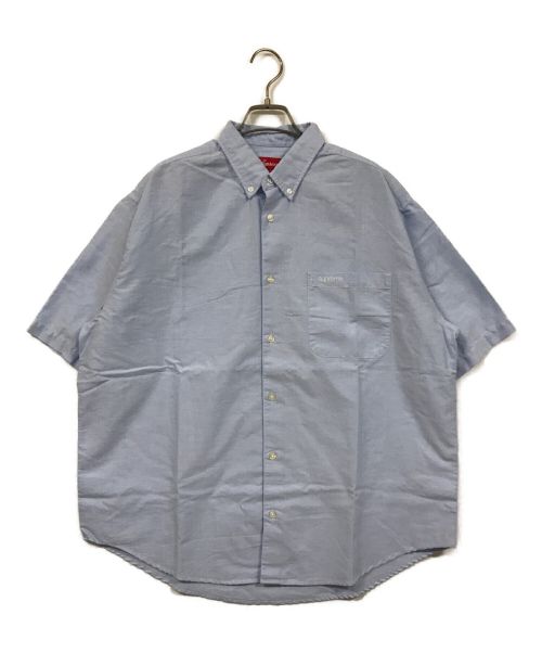 SUPREME（シュプリーム）SUPREME (シュプリーム) Loose Fit S/S Oxford Shirt ブルー サイズ:Ｍの古着・服飾アイテム