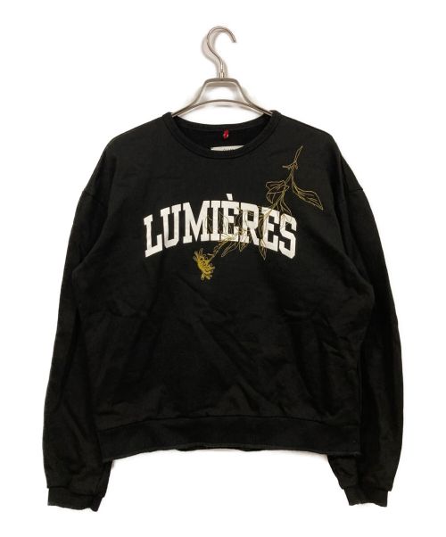 OAMC（オーエーエムシー）OAMC (オーエーエムシー) Lumieres Sweatshirt ブラック サイズ:ＸＬの古着・服飾アイテム