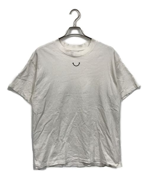 READYMADE（レディメイド）READYMADE (レディメイド) SS T-SHIRT SMILE ホワイト サイズ:Ｌの古着・服飾アイテム