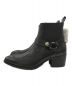 VANQUISH (ヴァンキッシュ) Cow Leather side gore ring heel Boots ブラック サイズ:2：10800円