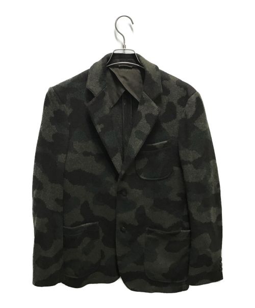 WOOLRICH（ウールリッチ）WOOLRICH (ウールリッチ) カモフラウールジャケット オリーブ サイズ:Ｌの古着・服飾アイテム