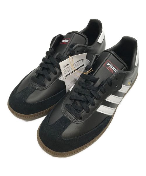 adidas Originals（アディダスオリジナル）adidas Originals (アディダスオリジナル) SAMBA LEATHER クラシック ブラック サイズ:US8の古着・服飾アイテム