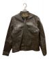 HARLEY-DAVIDSON（ハーレーダビッドソン）の古着「70s AMF HARLEY DAVIDSON SINGLE LEATHER JACKET」｜ブラウン