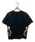 A BATHING APE (アベイシングエイプ) COLOR CAMO SIDE SHARK TEE ブラック サイズ:Ｌ：4800円