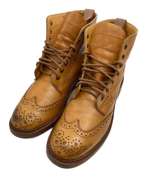 Tricker's（トリッカーズ）Tricker's (トリッカーズ) MALTON COUNTRY BOOT ブラウン サイズ:6の古着・服飾アイテム