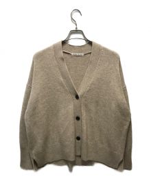 Plage（プラージュ）の古着「washable wool カーディガン」｜ベージュ