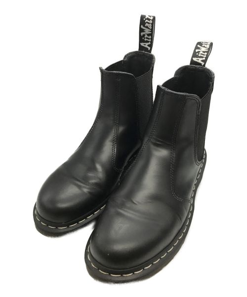 Dr.Martens（ドクターマーチン）Dr.Martens (ドクターマーチン) サイドゴアブーツ ブラック サイズ:UK8の古着・服飾アイテム