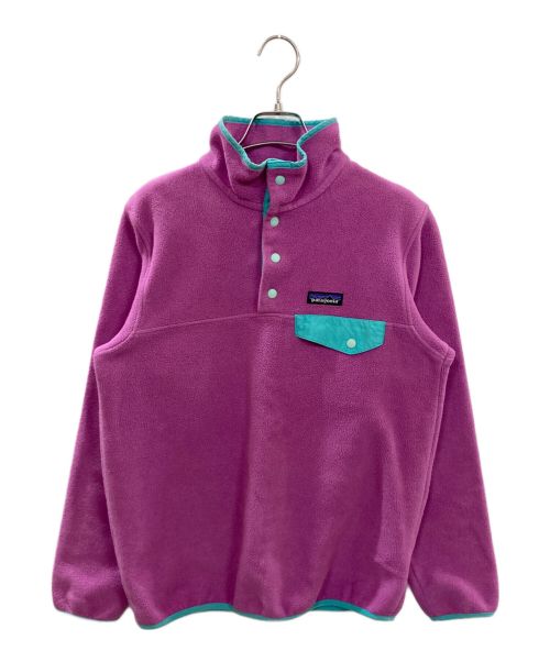 Patagonia SYNCHILLA（パタゴニア シンチラ）Patagonia SYNCHILLA (パタゴニア シンチラ) シンチラフリースプルオーバー パープル サイズ:Sの古着・服飾アイテム