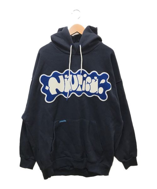 NAUTICA（ノーティカ）NAUTICA (ノーティカ) FREAK'S STORE (フリークスストア) 別注プルオーバーパーカー ネイビー サイズ:XLの古着・服飾アイテム