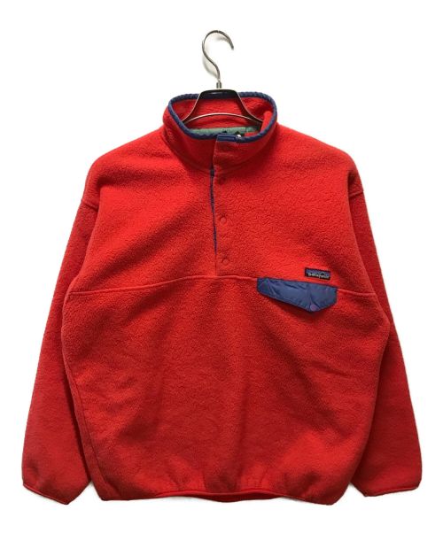 Patagonia（パタゴニア）Patagonia (パタゴニア) 90'SシンチラスナップT レッド サイズ:Ｌの古着・服飾アイテム