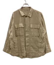 JOURNAL STANDARD（ジャーナル スタンダード）の古着「MILITARY FATIGUE JACKET」｜ベージュ