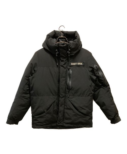 SCHOTT BROS.（ショットブロス）SCHOTT BROS. (ショットブロス) SNORKEL DOWN PARKA ブラック サイズ:Ｓの古着・服飾アイテム