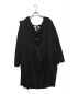 YOHJI YAMAMOTO (ヨウジヤマモト) COTTON GAUZE TERRYCLOTH LAYERED DRAPED CARDIGAN ブラック サイズ:2：23000円