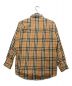 Burberry's (バーバリーズ) シャドーホースノバチェックシャツ ベージュ サイズ:Ｌ：12800円