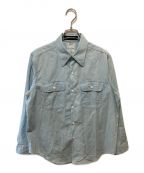 MADISON BLUEマディソンブルー）の古着「HAMPTON CHAMBRAY SHIRT」｜インディゴ